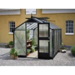 JULIANA - Serre Compact polycarbonate 10mm 8.2 m² - Aluminium anthracite – Image 2