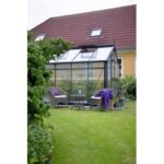 JULIANA - Serre Premium en polycarbonate 10 mm 13 m² - Aluminium anthracite – Image 5