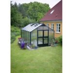 JULIANA - Serre Premium en polycarbonate 10 mm 13 m² - Aluminium anthracite – Image 6