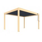 Pergola AIR 3x4 m bioclimatique manuelle Graphite – Image 2