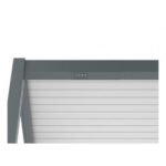 OCEO - Pergola autoportée bioclimatique ZEPHIR motorisée - 3x4 m - Alu / Lames - Grey – Image 5