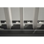 OCEO - Pergola bioclimatique manuelle ZEPHIR - 3x4 mètres - Aluminium/Lames - Blanc – Image 4