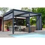 COULEURS DU MONDE - Pergola en aluminium INEA 4.29 x 3.18 m – Image 2