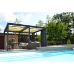 COULEURS DU MONDE - Pergola en aluminium INEA 4.29 x 3.18 m