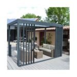 COULEURS DU MONDE - Pergola en aluminium INEA 4.29 x 3.18 m – Image 9