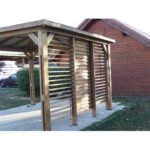 FORESTA - Pool House Blueterm bois THT de 12.32 m² avec vantelles montage à domicile inclus – Image 8