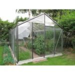 ACD - Serre R307H 15.88 m² en verre trempé sécurit - Aluminium naturel