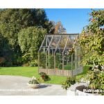 PALMAKO Serre de jardin Emilia 5.8 m² en bois traité autoclave et verre trempé 4 mm – Image 4