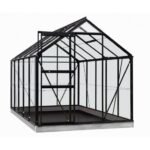 ACD - Serre Lily 6.2 m² en verre trempé sécurit 3 mm - Noir – Image 2