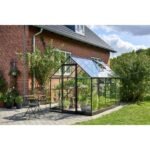 HALLS - Serre de jardin Qube 6.4 m² verre trempé de 3 mm – Image 5