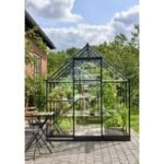 HALLS - Serre de jardin Qube 6.4 m² verre trempé de 3 mm – Image 7