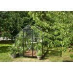 HALLS - Serre de jardin Qube 5.1 m² verre trempé de 3 mm – Image 2