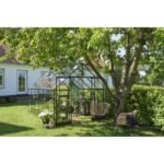 HALLS - Serre de jardin Qube 9.9 m² verre trempé de 3 mm – Image 2
