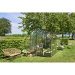 HALLS - Serre de jardin Qube 9.9 m² verre trempé de 3 mm – Image 4