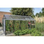 ACD - Serre R205H 8.61 m² en verre trempé sécurit - Aluminium naturel – Image 2