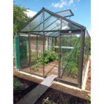 ACD - Serre R306 Blackline 13.6 m² en verre trempé sécurit