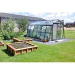 ACD - Serre S106 Blackline 13.62 m² en verre trempé sécurit