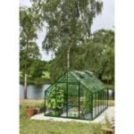 HALLS - Serre de jardin Universal 9.9 m² en verre 3 mm - Vert – Image 2