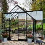 HALLS - Orangerie Garden Room 12.9 m² verre trempé 3 mm - Noir – Image 2
