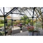 HALLS - Orangerie Garden Room 12.9 m² verre trempé 3 mm - Noir – Image 7