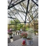 HALLS - Orangerie Garden Room 12.9 m² verre trempé 3 mm - Noir – Image 8