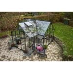 HALLS - Orangerie Garden Room 12.9 m² verre trempé 3 mm - Vert – Image 4