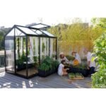 ACD - Serre Piccolo 3.56 m² verre trempé sécurit 4 mm - Aluminium naturel – Image 2