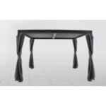 CREADOR - Tonnelle avec lames pivotantes KIOSKO - 3 X 3.60 m - Anthracite – Image 4