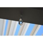 Tonnelle Bioclimatique ERIS 4x4M en Aluminium - Grey / Blanc - PROLOISIRS – Image 7