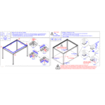 Tonnelle Zéphir Bioclim 3x4 m en aluminium avec lames orientables - Gris – Image 13