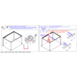 Tonnelle Zéphir Bioclim 3x4 m en aluminium avec lames orientables - Gris – Image 14